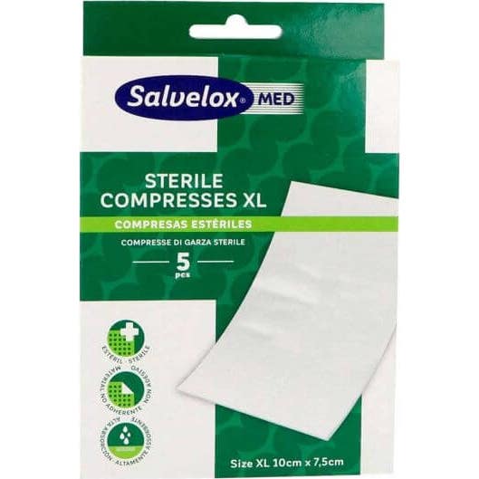 Salvelox Garza Compresa Estéril XL 5uds