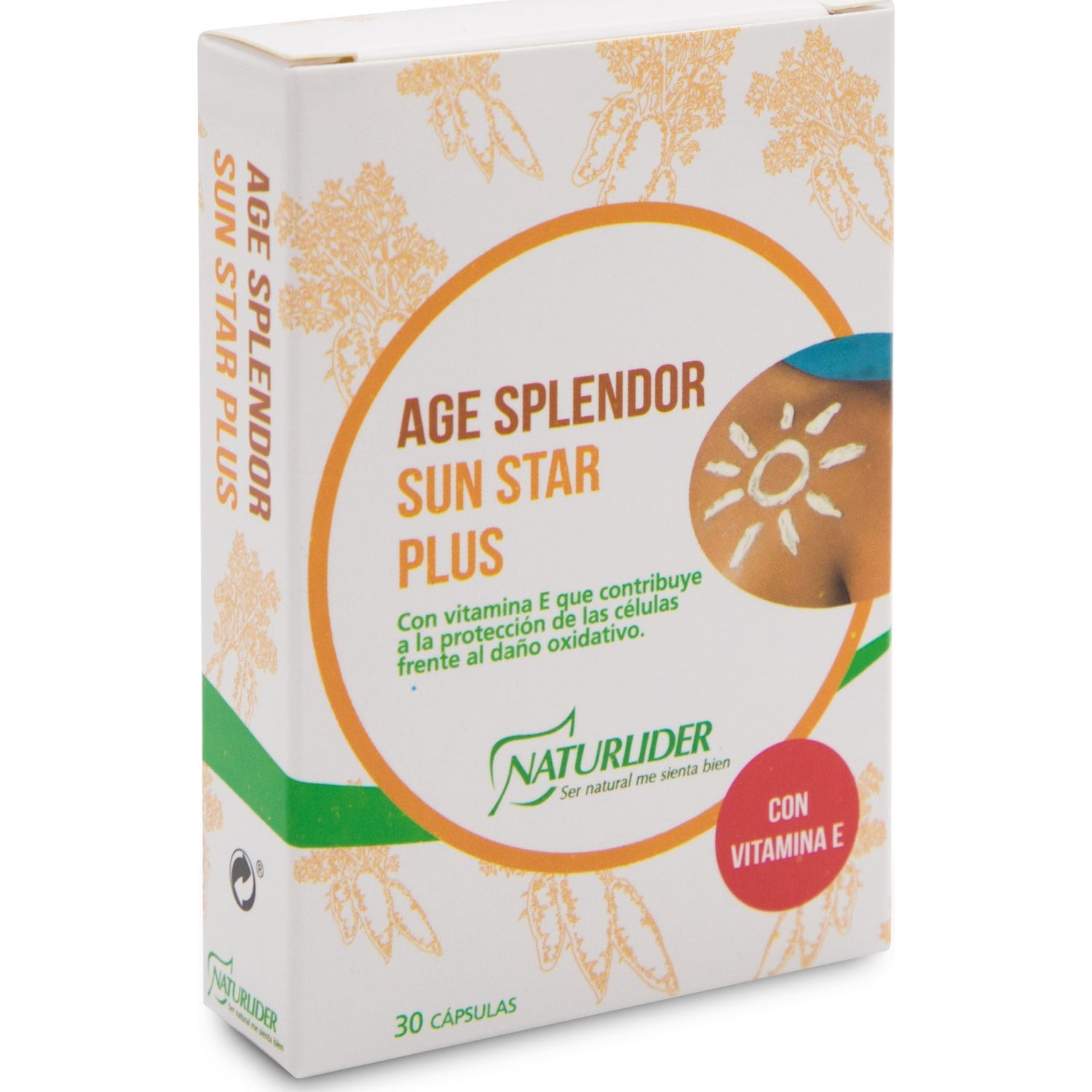 Naturlíder Age splendor sun star plus 30 cápsulas