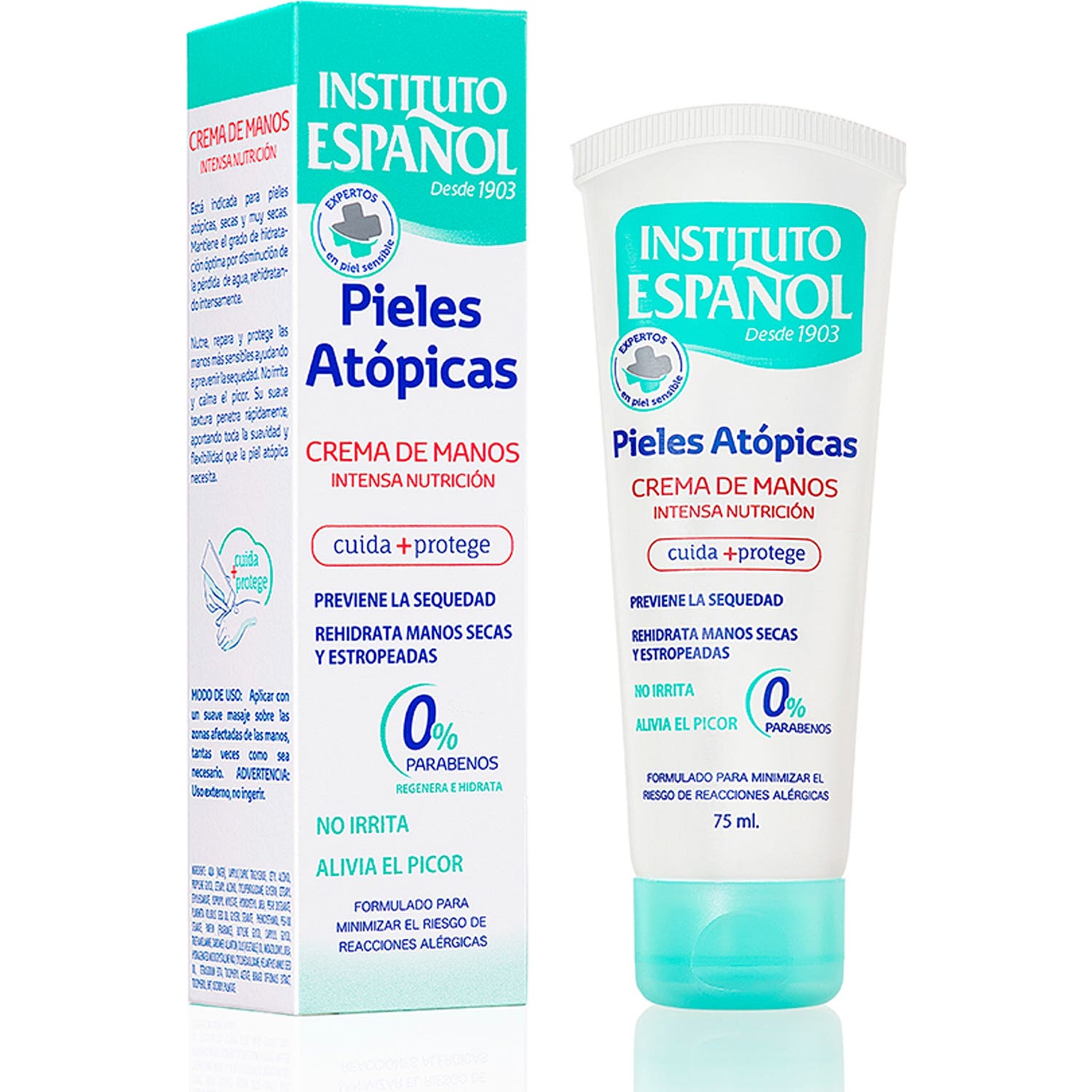 Instituto Espanhol Skins Atopicas Creme Para As Mãos Nutrição Intensa