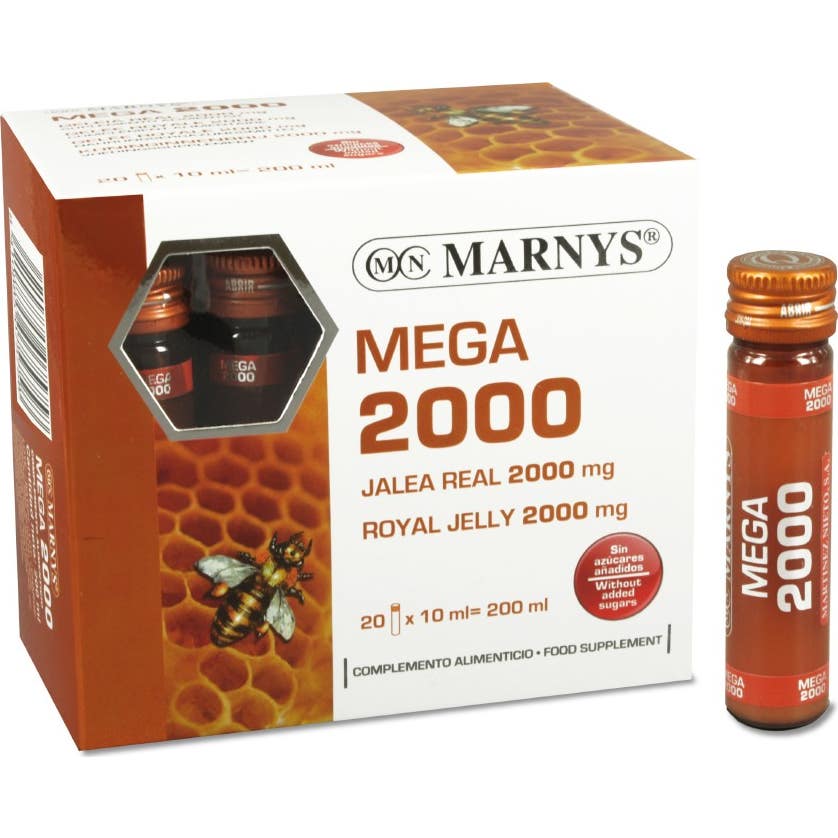 Marnys Jalea Real Mega 2000 20x10ml