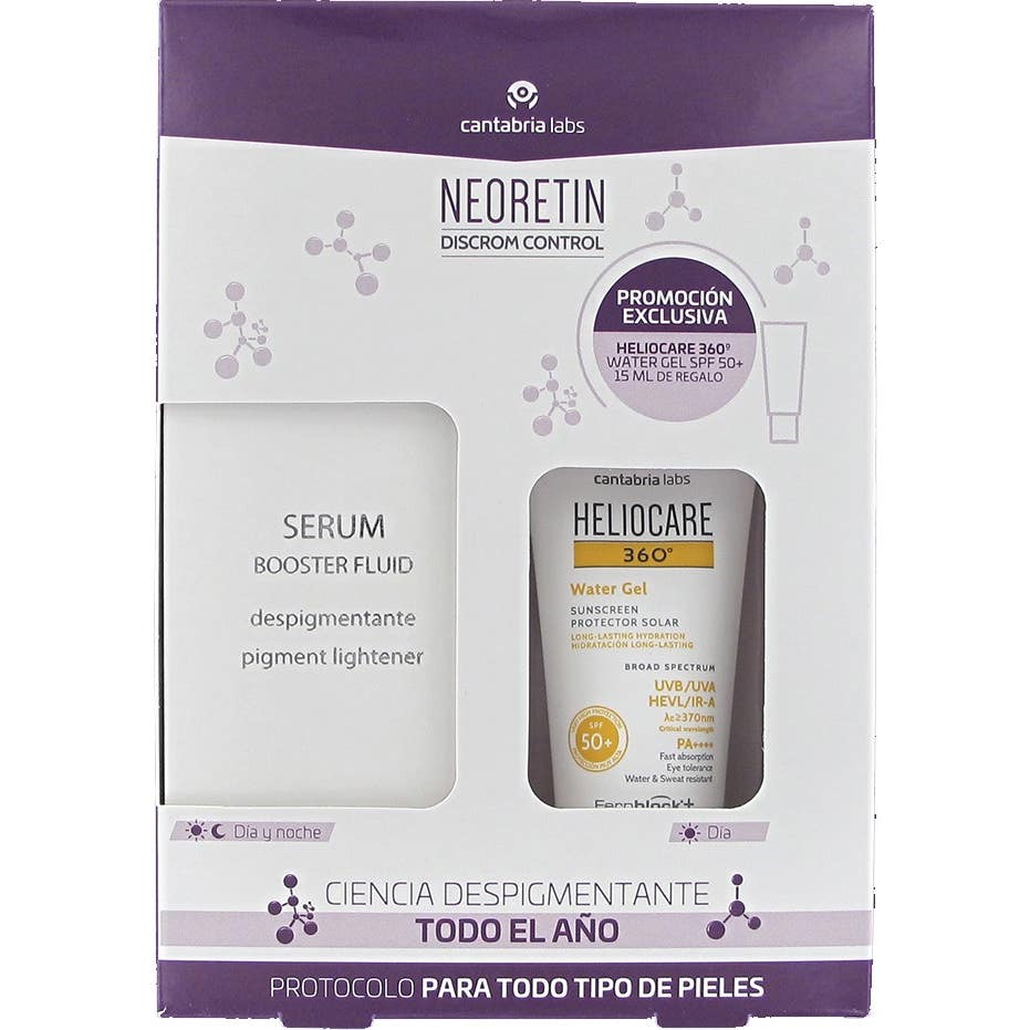 Neoretin Discrom Control Sérum Booster + Water Gel
