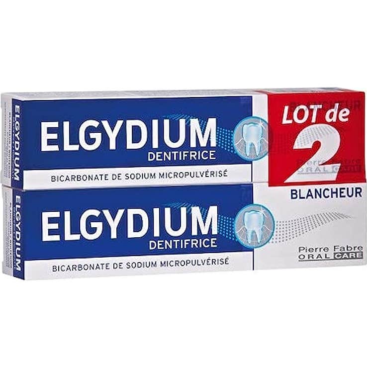 Elgydium Pasta de Dientes Blanqueadora 2x75ml