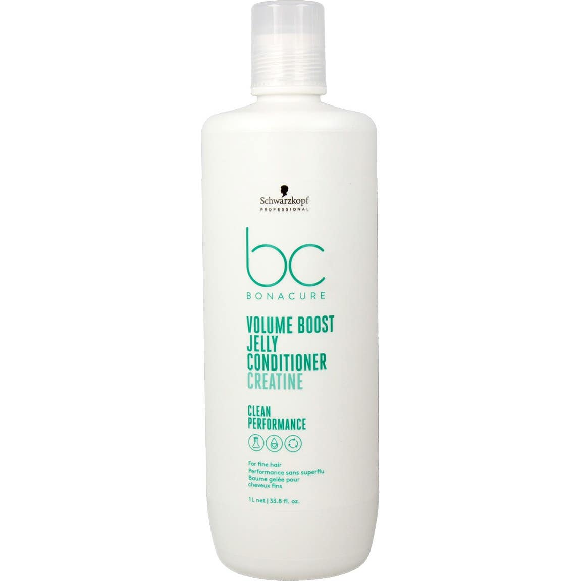 Bonacure Volumen Boost Acondicionador Gelatina Creatina 1L