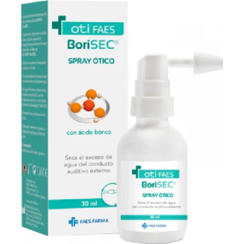 OTIFAES BoriSEC SPRAY ÓTICO 30ML