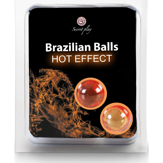 Secret Play Brazilian Balls Efecto Calor 8gr