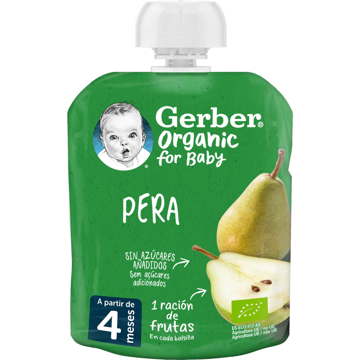 Gerber Organic Puré Pera 90g