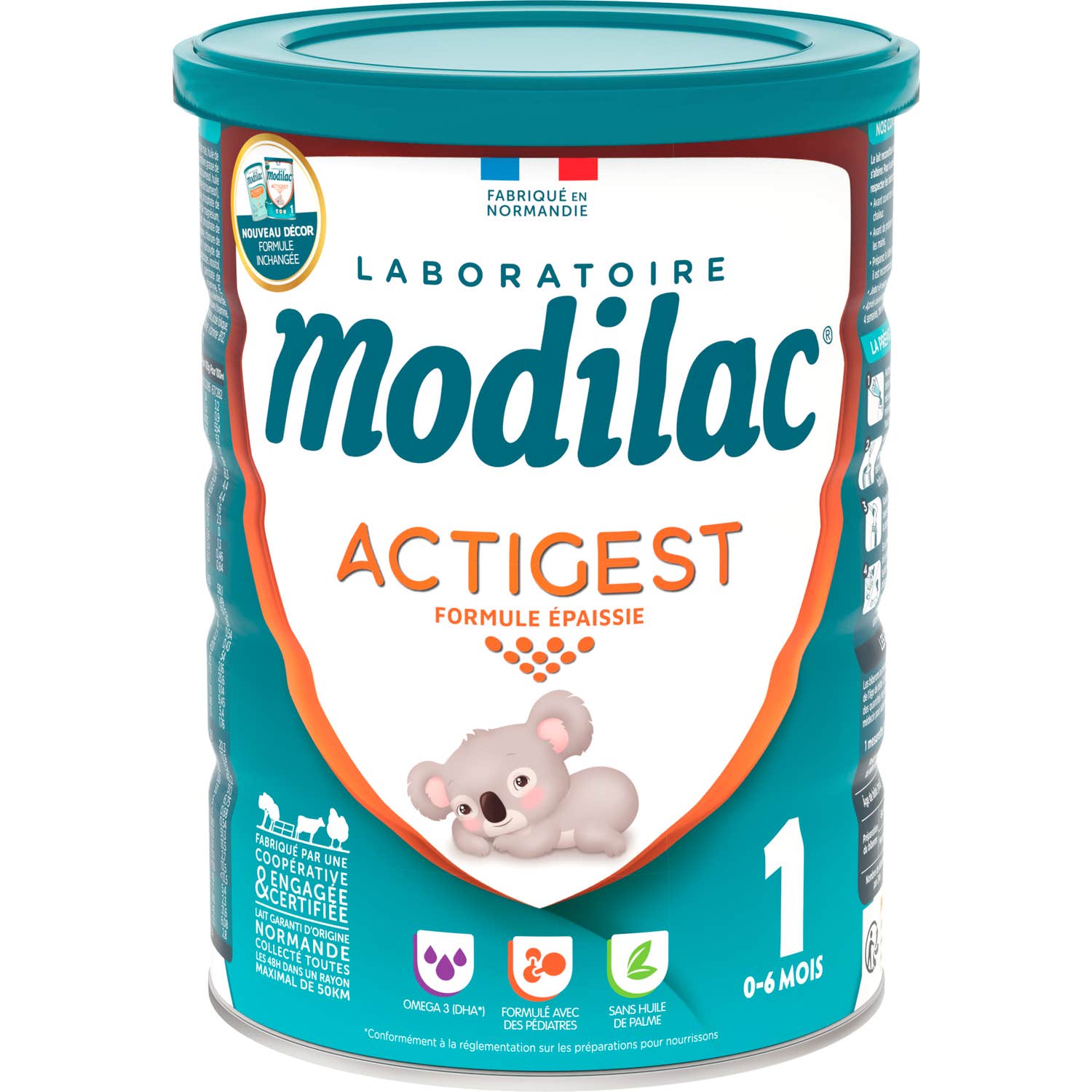 Modilac Expert Actigest Lait 1er Age 800g