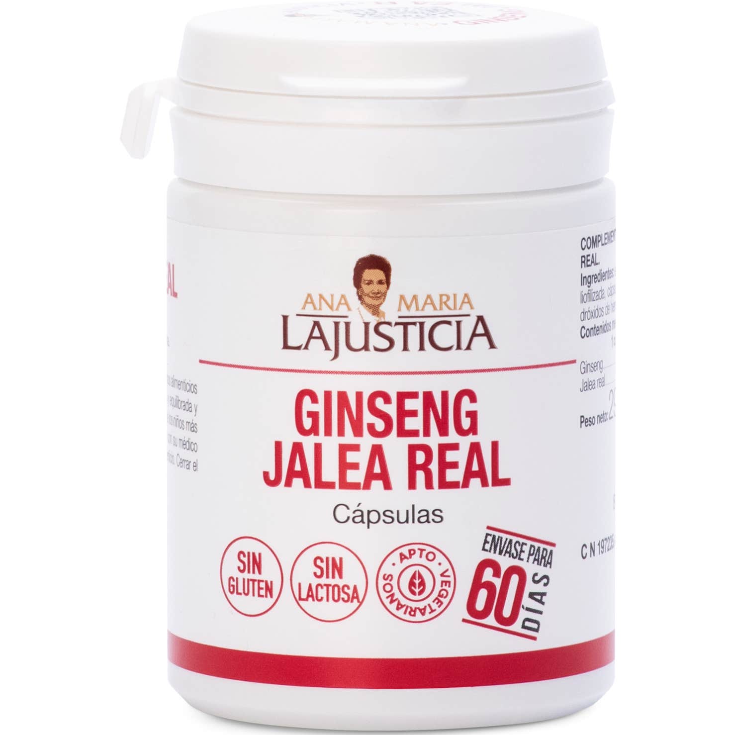 Ana Maria Lajusticia Ginseng con Jalea Real 60caps