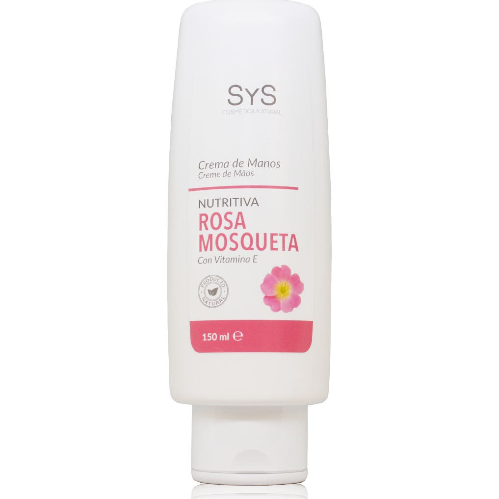 SYS Pack Crema Manos y Uñas Rosa Mosqueta 5x150ml