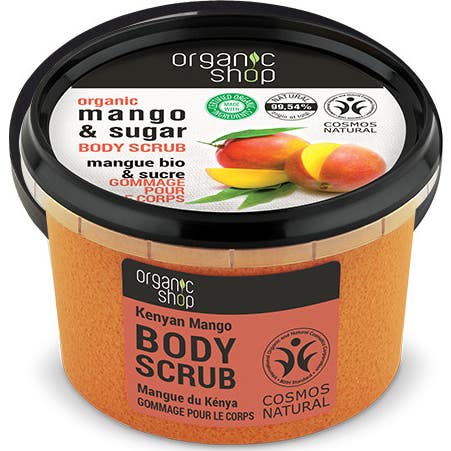 Organic Shop Exfoliante Corporal Mango de Kenia 250 ml