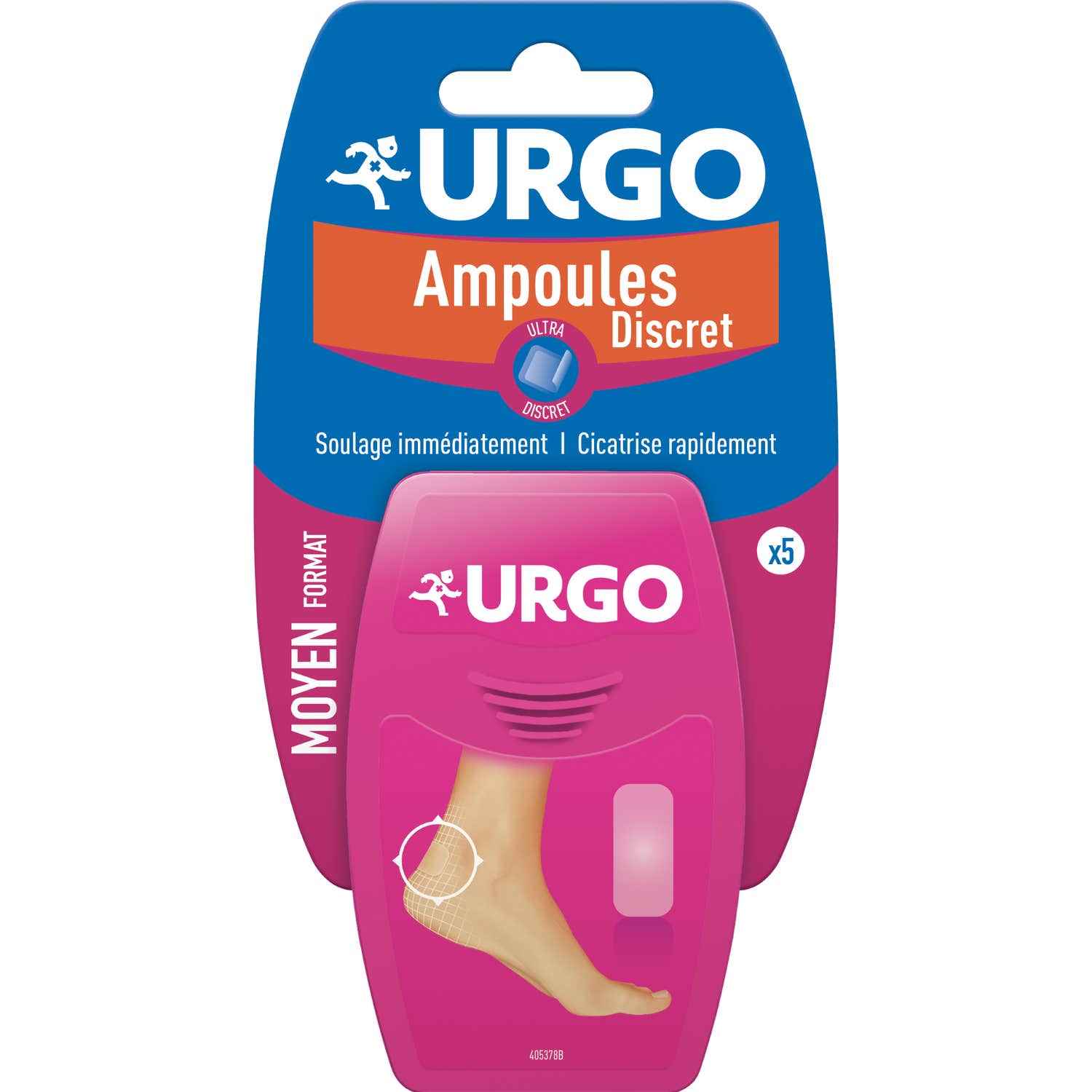 Urgo Ampollas Talones Ultra Discreto 5 apósitos
