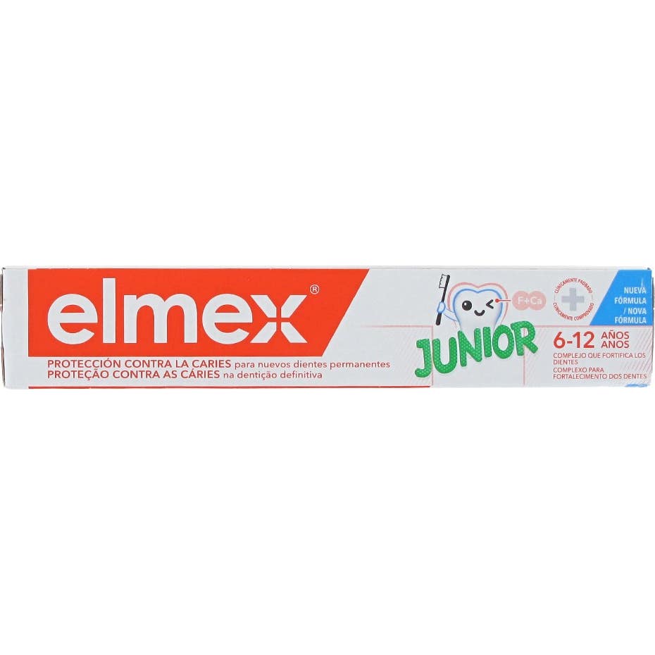 Elmex Protección Caries Junior Dentífrico para Niños 6-12 años 75ml
