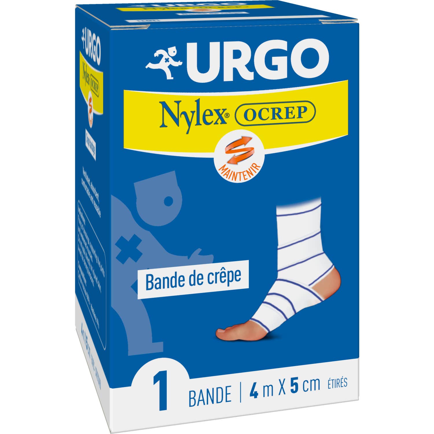 Urgo Nylex Ocrep Crpe Band 4 M X 5 Cm