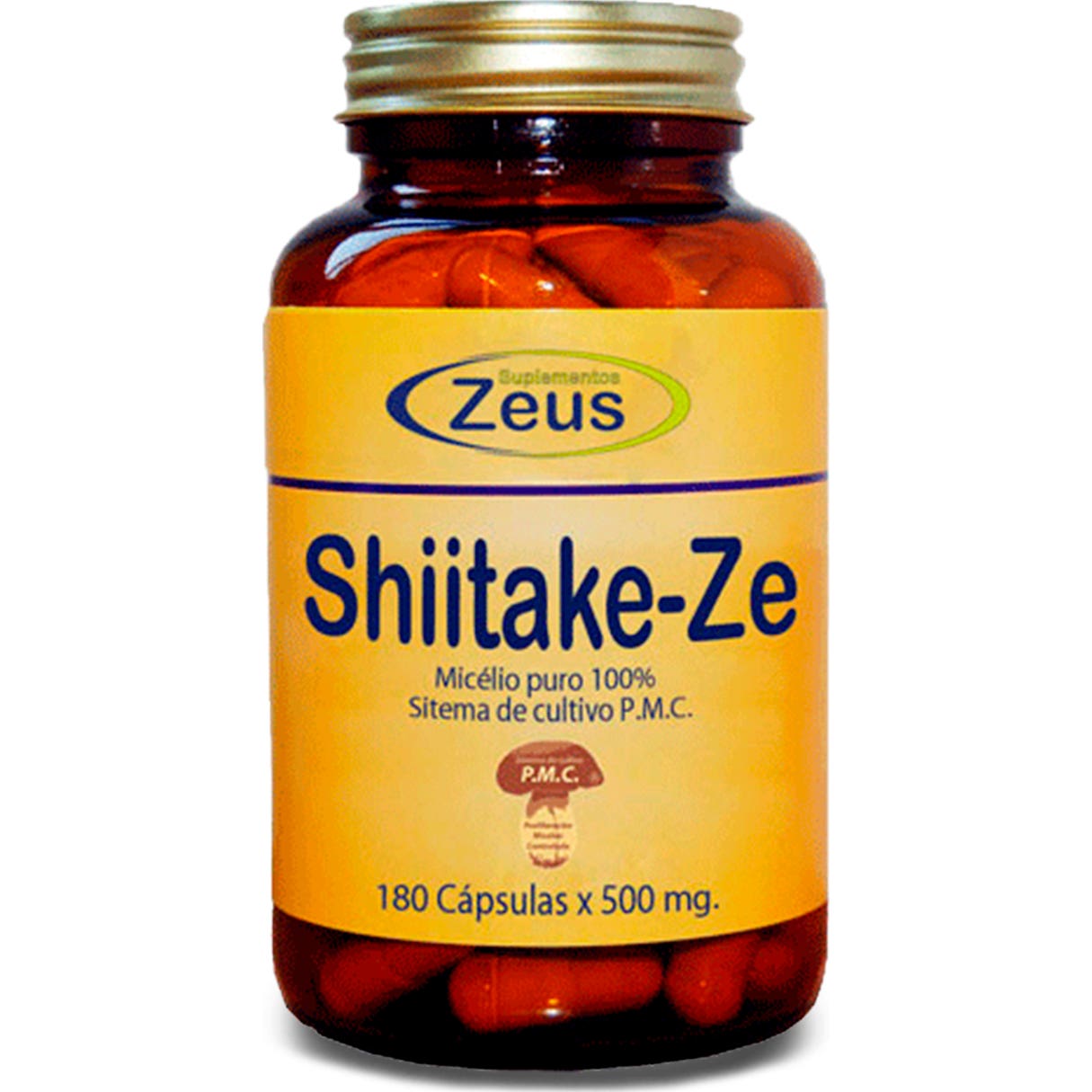 Zeus Hongo Shiitake-Ze 180 caps