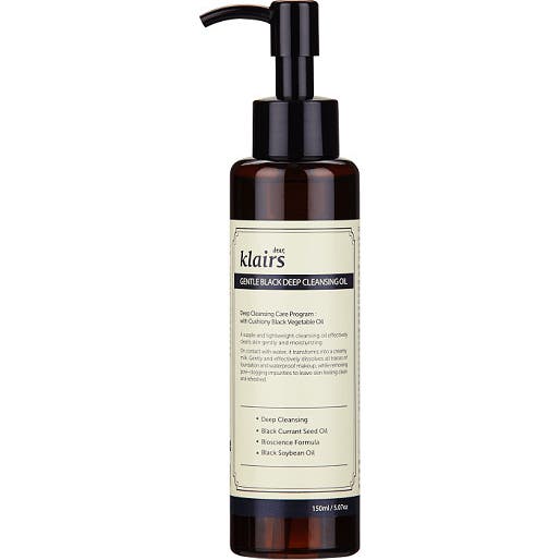 Klairs Gentle Black aceite limpiador profundo 150 ml