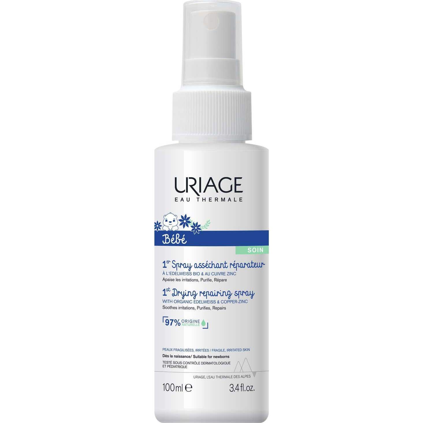Uriage Baby 1st Cu Zn+ Spray Secante Reparador 100ml