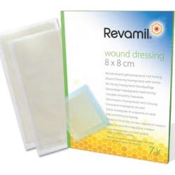 Melibiotech Revamil Apósito para heridas 8x8cm