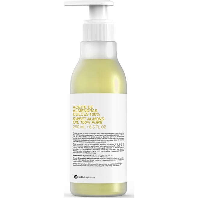 Botánicapharma Aceite de Almendras Dulces 100% 250 ml