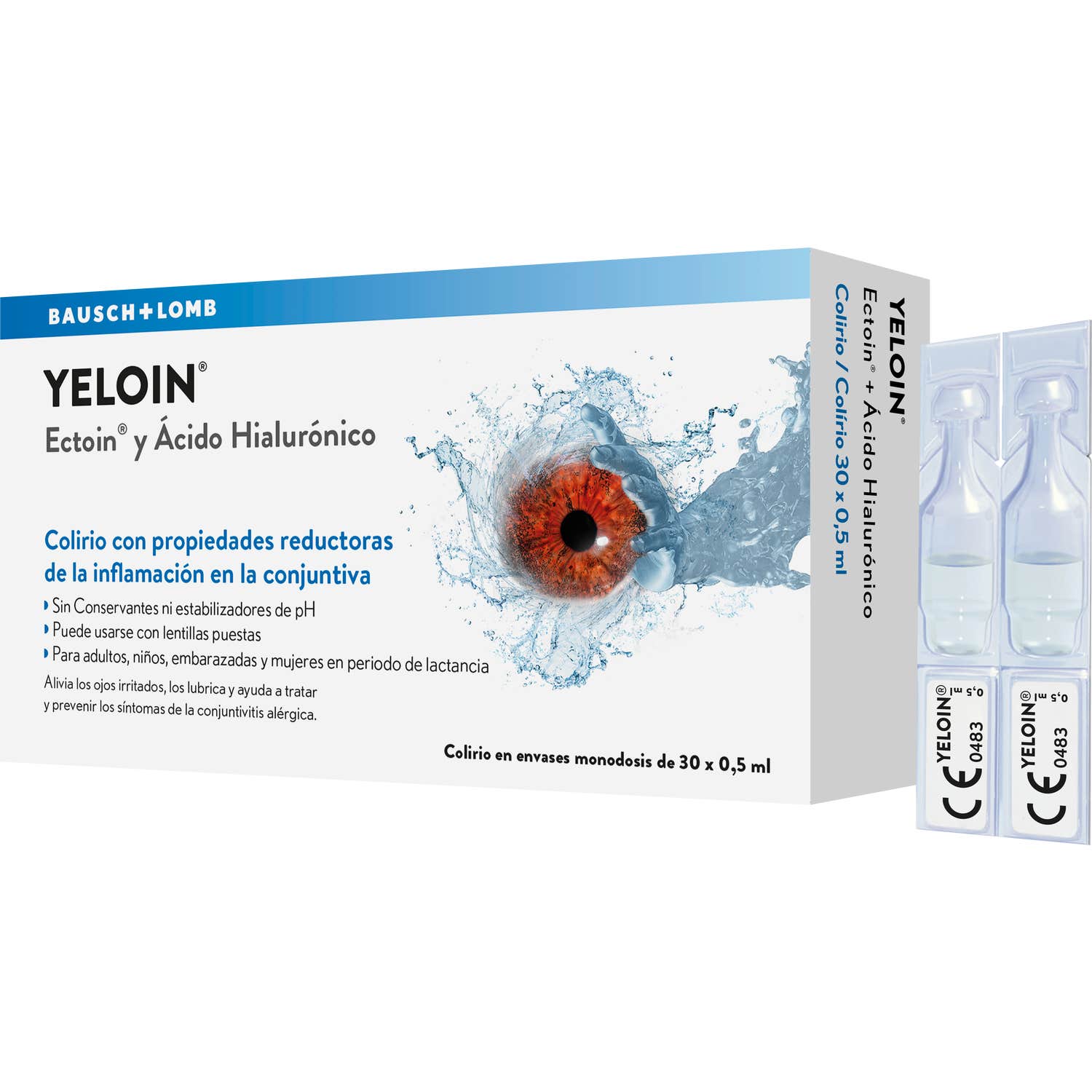 Yeloin Colirio 30 monodosis x 0,5ml