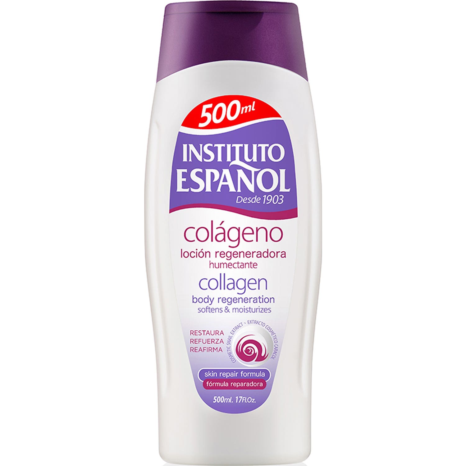 Instituto Español Avena Loción regeneradora humectante con colágeno 500ml