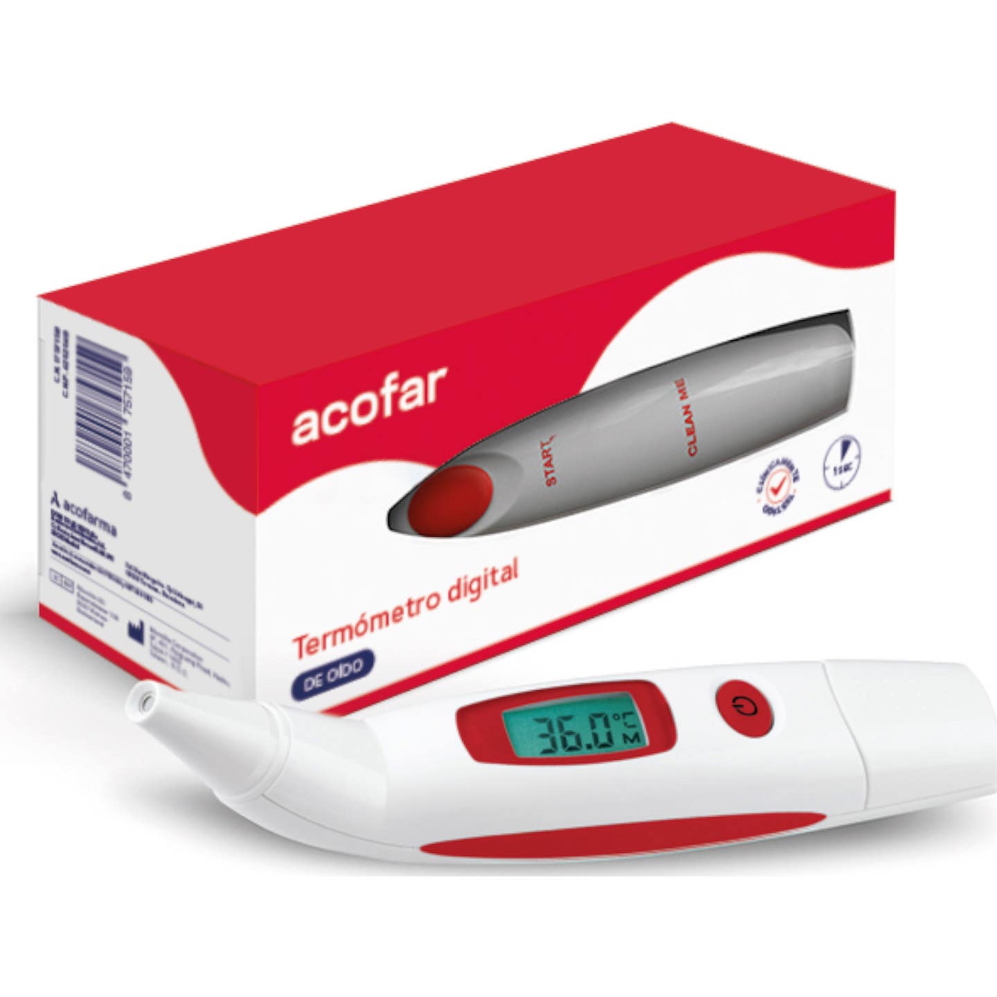 Termometro Digital Oido Acofar