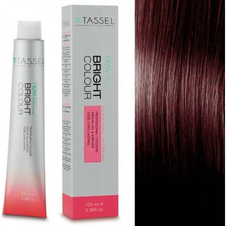 Tassel 5.5 Castaño Caoba Claro Tinte Queratina 100 ml