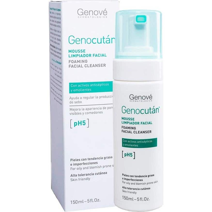 Genove Genocutan Mousse Limpiador Facial 150ml