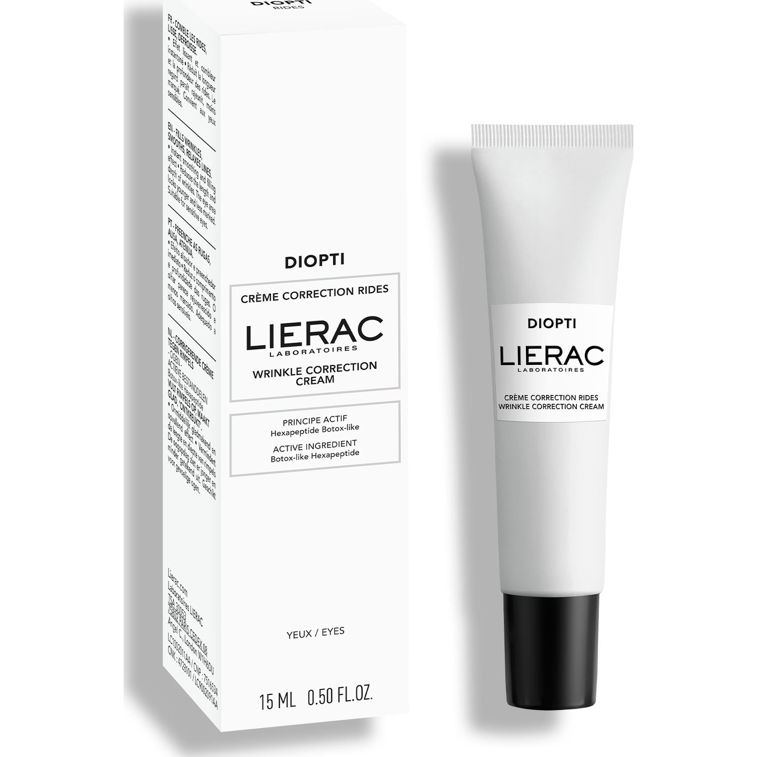 Lierac Diopti Contorno De Ojos Corrección De Arrugas 15ml