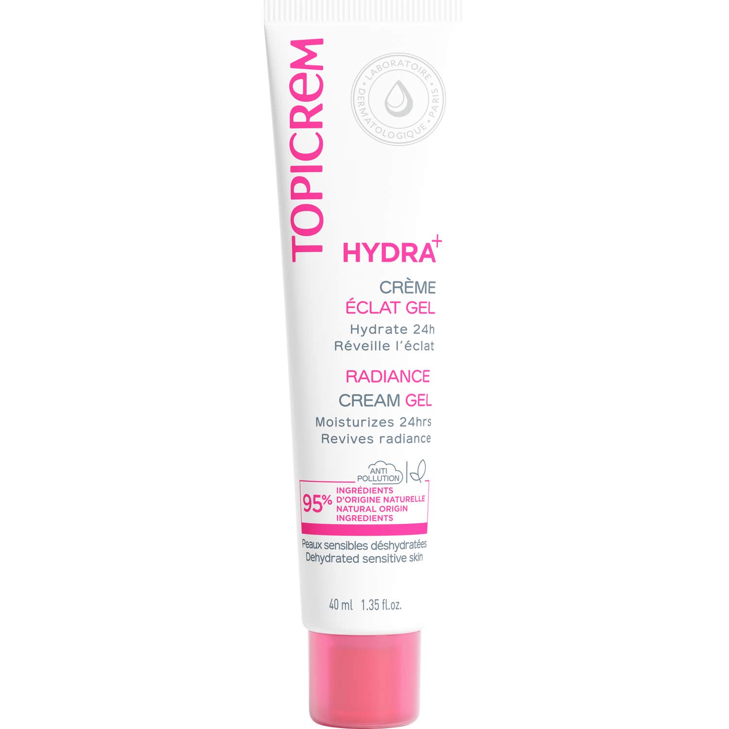 Topicrem HYDRA+ Gel Hidratante Iluminador 40 ml