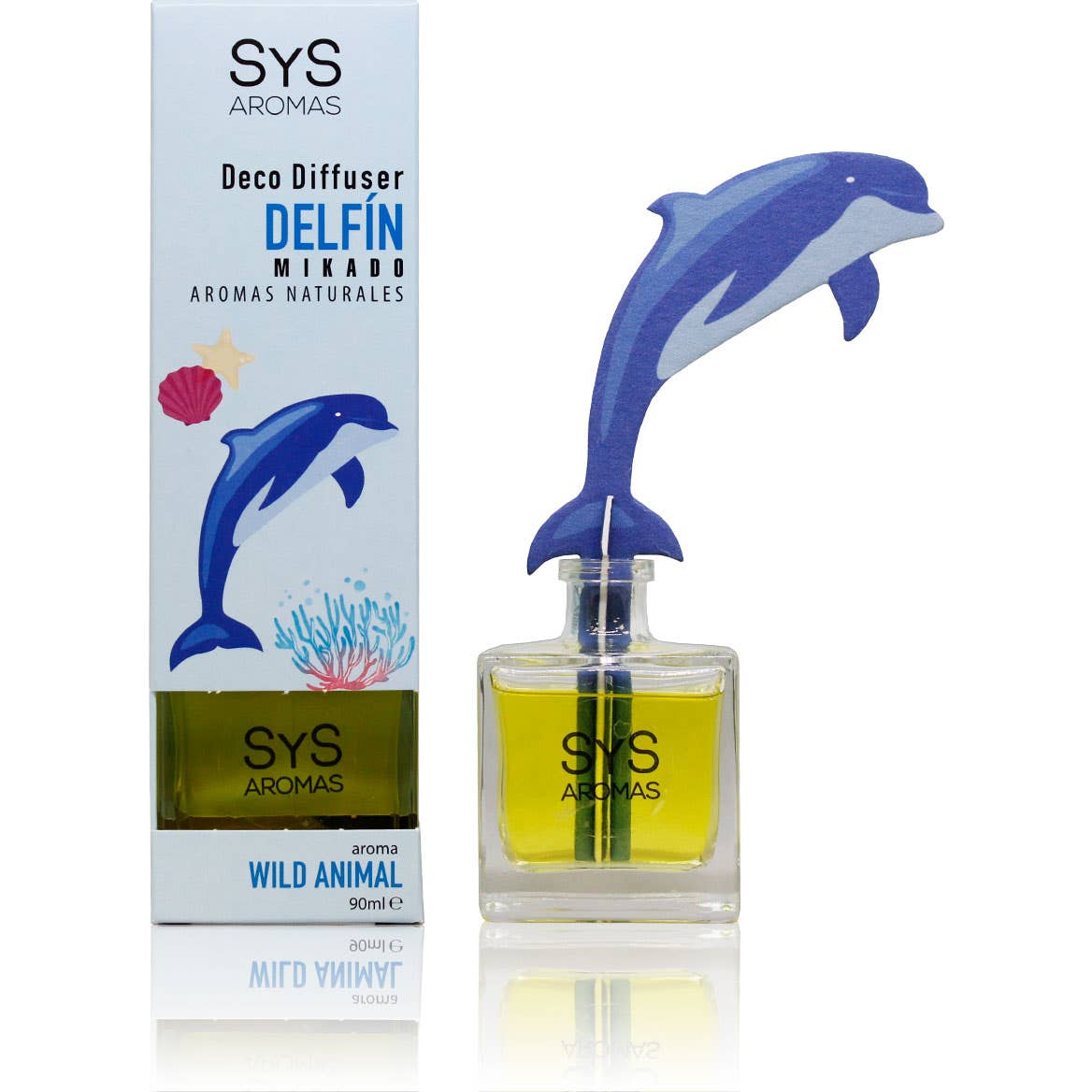 SyS Ambientador Difusor Delfín Wild Animal 90 ml