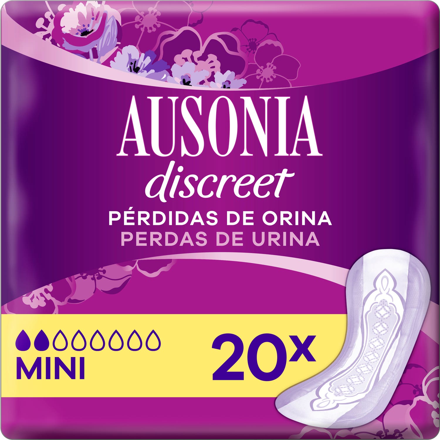 Ausonia Discreet Mini 20uds