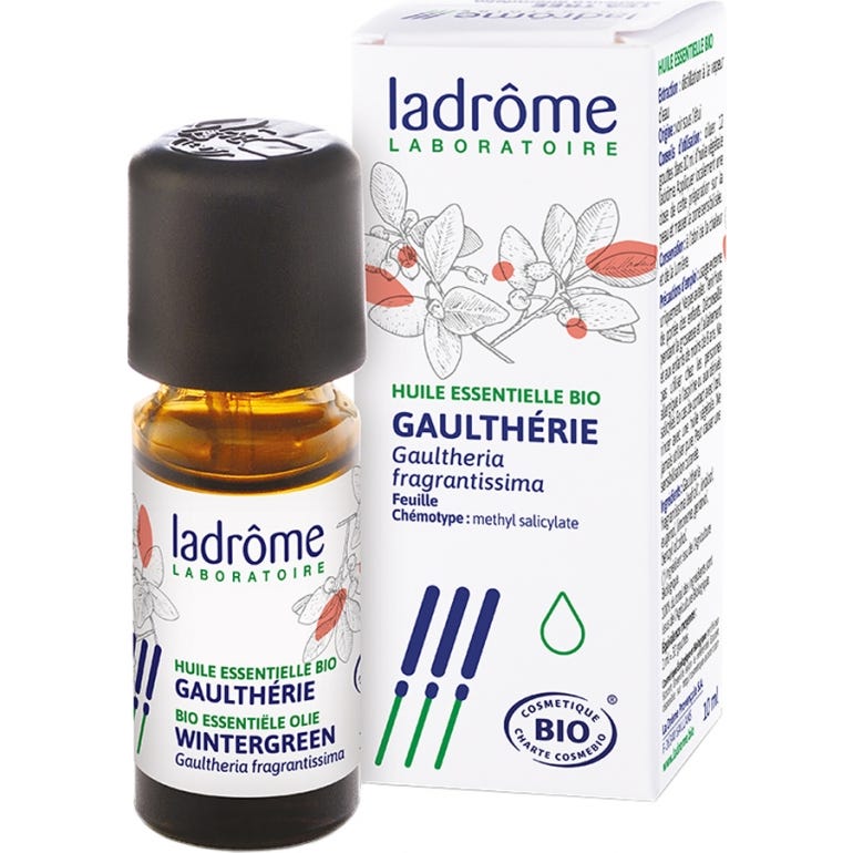 Ladrôme Huile Essentielle Gaultherie 10 ml
