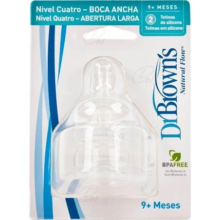 Drbrowns Dr Brown's Tetina Boca Ancha Options+ Nivel 4 - Imagen 2