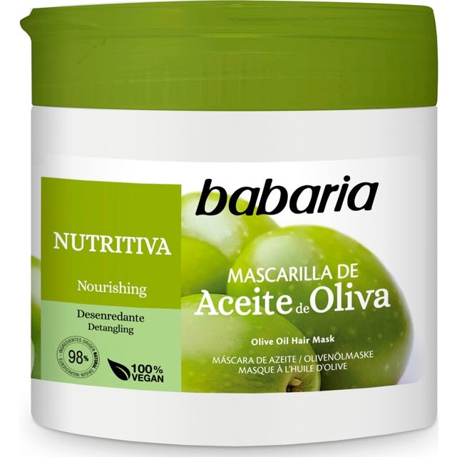 Babaria Champú de Aceite de Oliva Nutritivo 400 ml