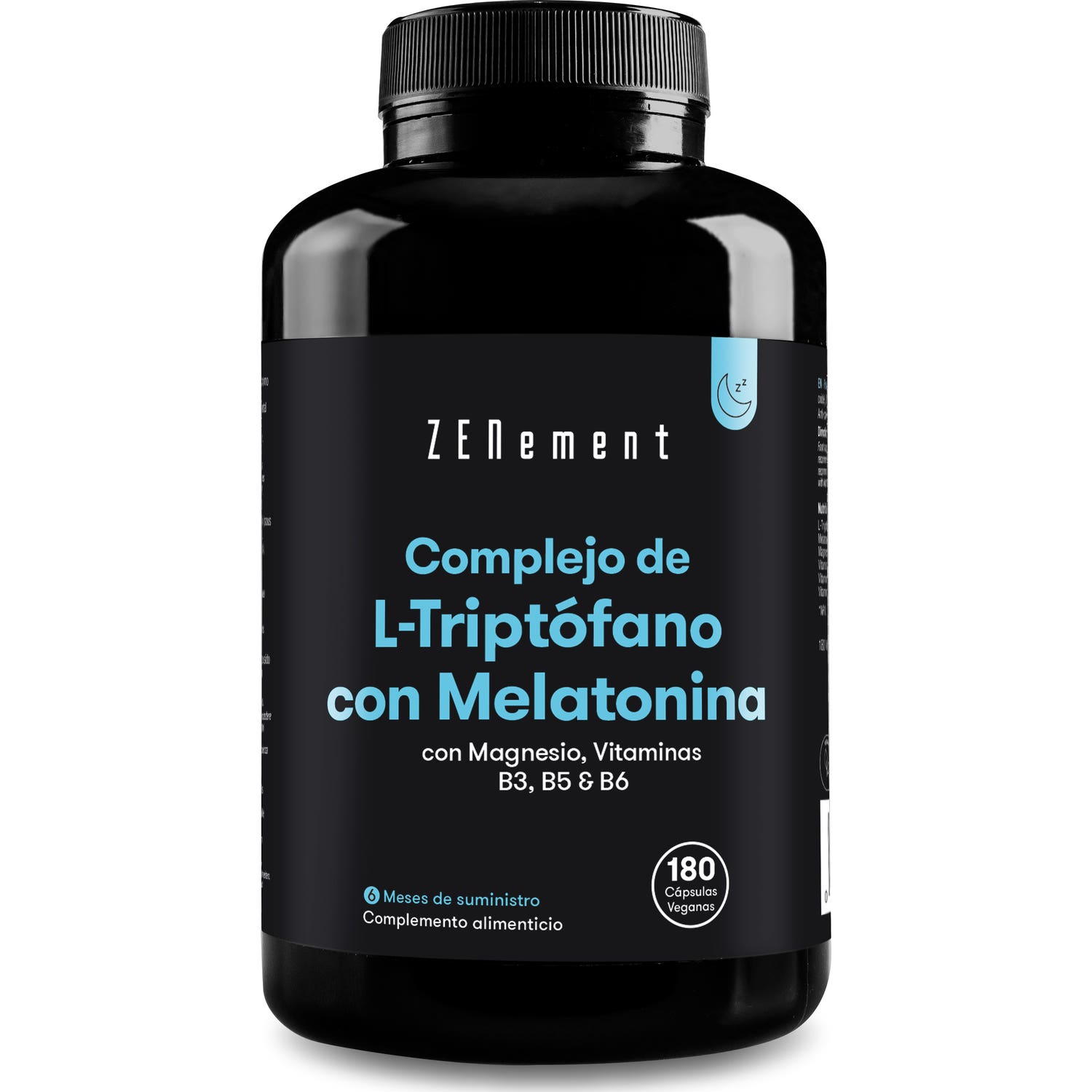 Zenement L-Triptófano con Melatonina 180vcaps