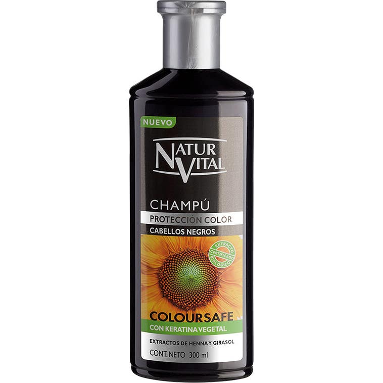 NaturVital Champu Color Negro 300ml