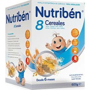 Nutribén® 8 Cereales 600gr