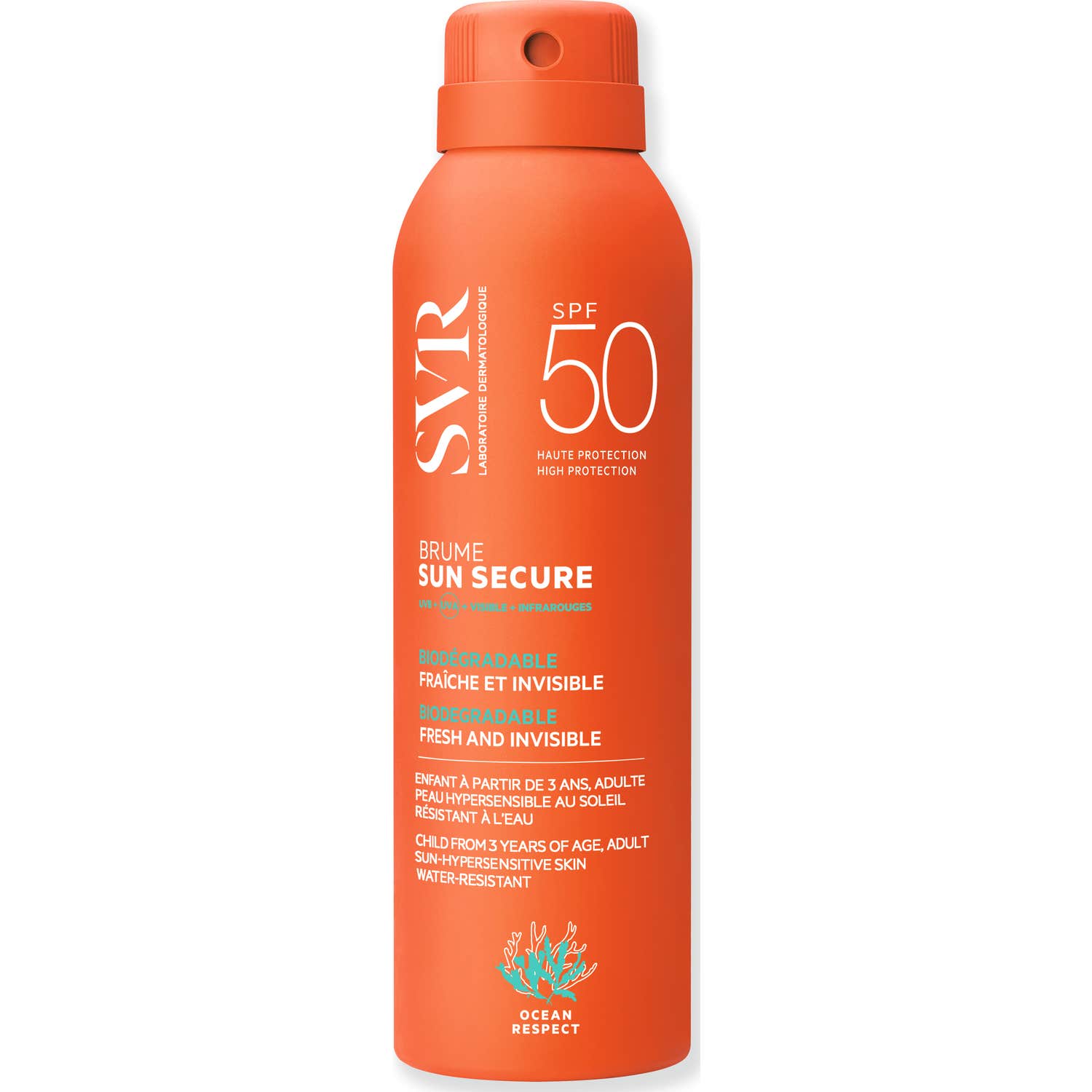 SVR Sun Secure Brume Bruma Protectora SPF50+ 200ml