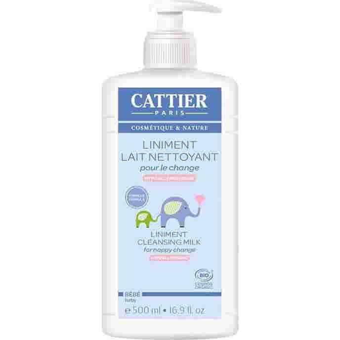 Cattier Bb Liniment Crema de Leche Linimento para el Cambio de Pañales 500 ml