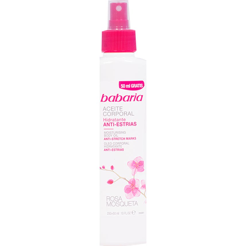 Babaria Aceite Rosa Mosqueta Corporal Anti-estrías 300ml