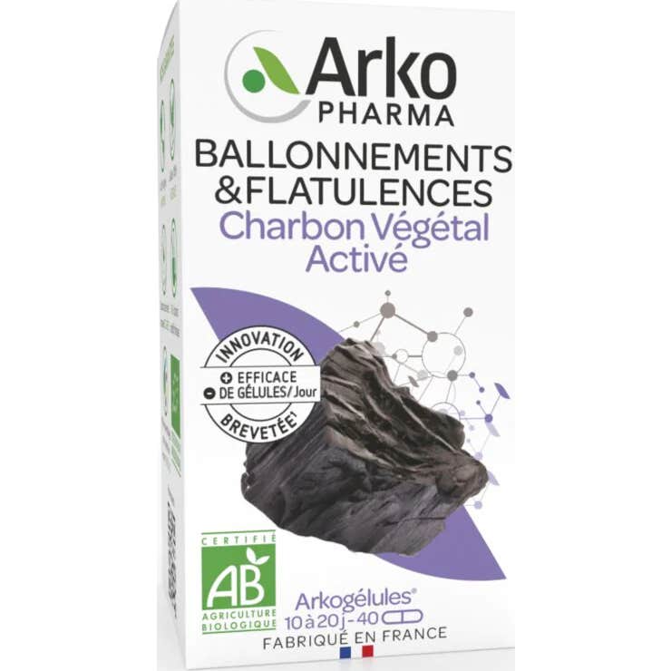 Arkopharma Arkocápsulas Carbón Vegetal Activado 40caps