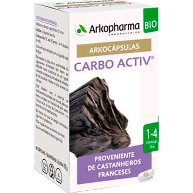 Arkopharma Arkocápsulas Carbón Vegetal Activado 40caps