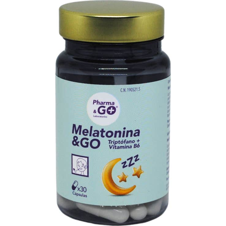 Pharma &go Melatonina + Triptófano + Vit. B6 30caps