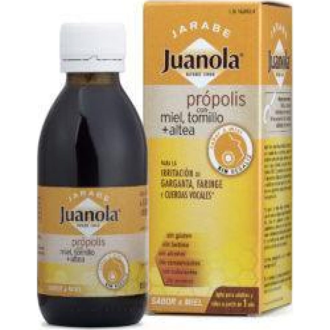 Juanola® jarabe própolis con miel y tomillo 125ml