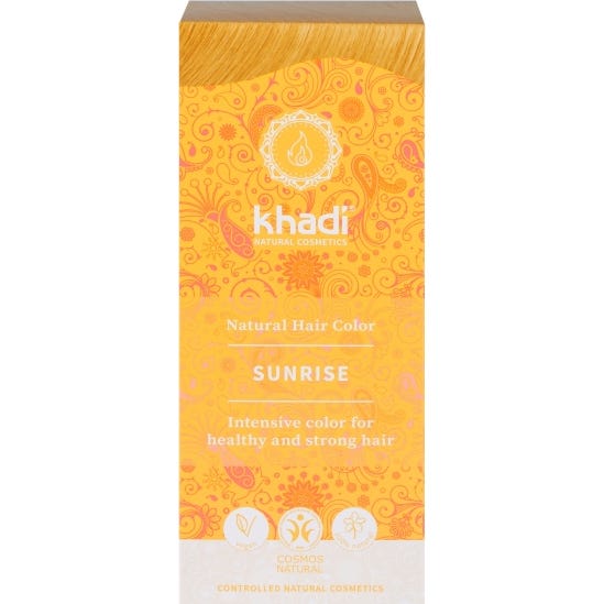 Khadi Tinte Amanecer Miel 100% Vegetal 100 g