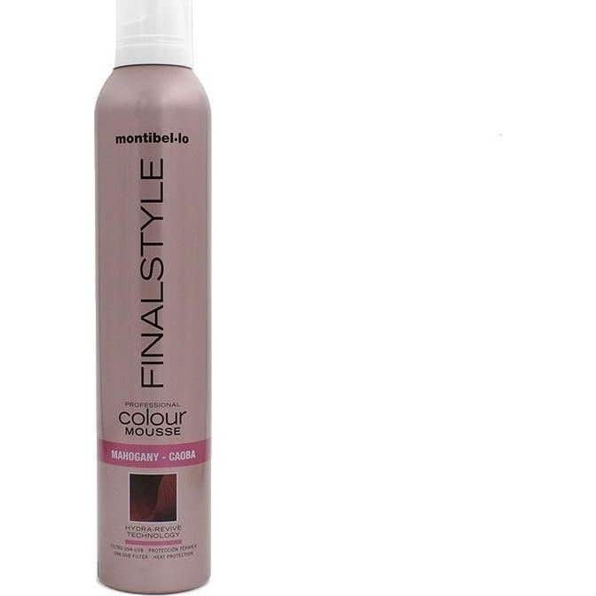 Montibello Finalstyle Espuma Capilar Color Caoba 320ml