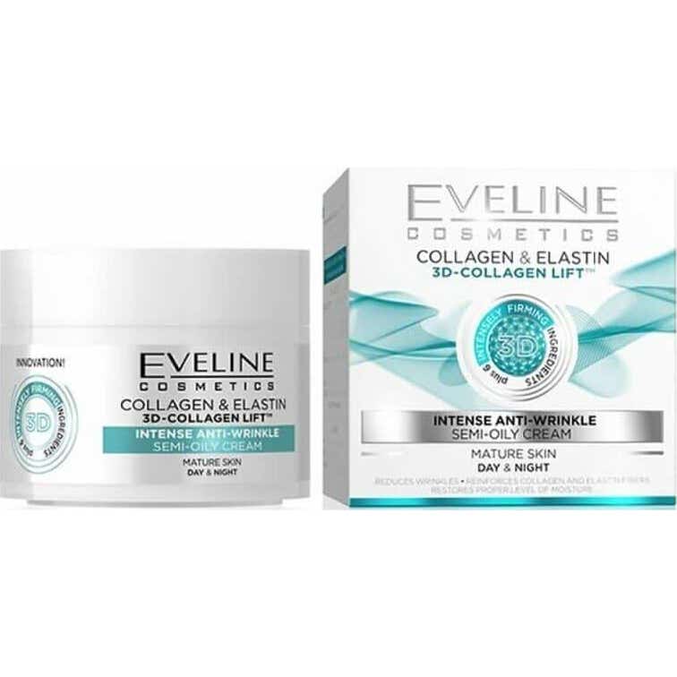 Eveline Cosmetics Crema Día y Noche Colágeno 3D Lift 50ml