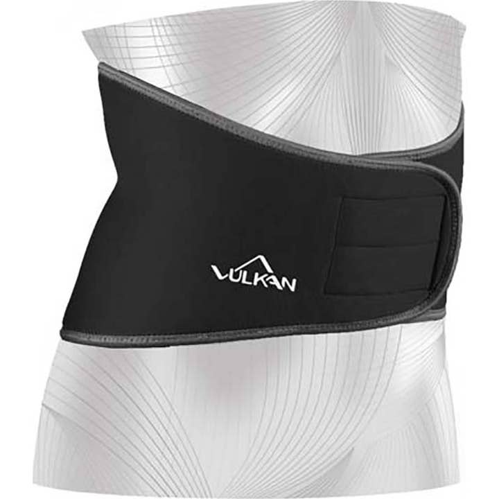 Vulkan Faja Lumbar Clásica Negra 2XL 1 ud