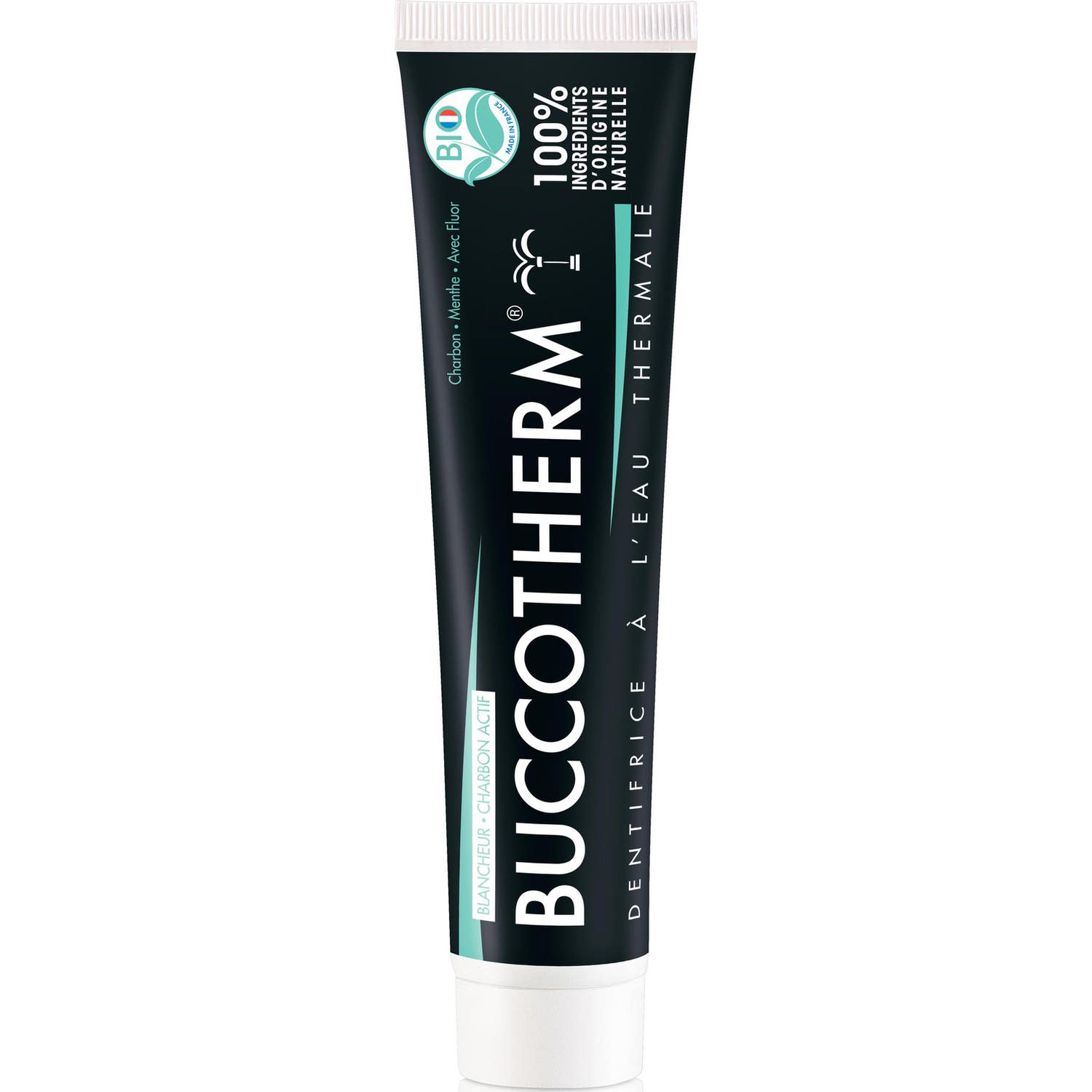 Buccotherm Pâte Dtf Charbon Bio Menthe 75 ml