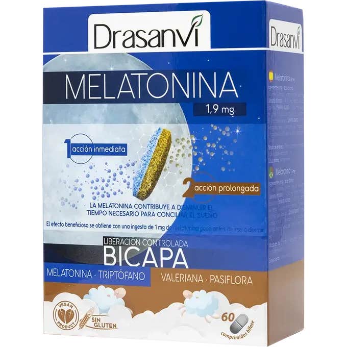 Drasanvi Melatonina Bicapa 60 Caps